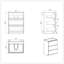 Meuble-lavabo 24 po avec lavabo 3 trous