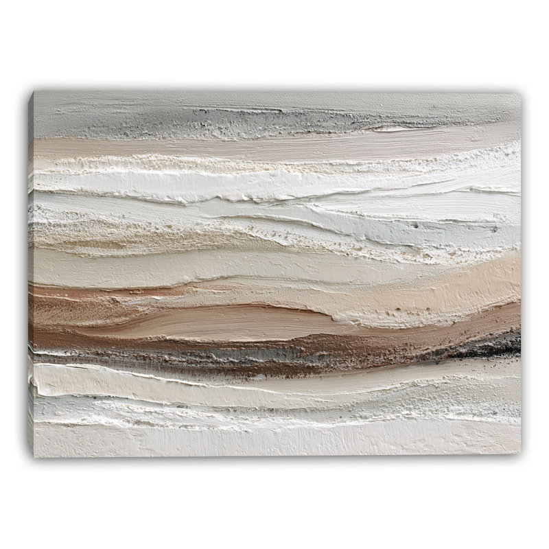 «Sandstone Drift», art mural sur toile tendue, H 24 po x l 36 po x P 1,5 po