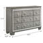 Commode double l 9 tiroirs Gata