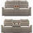 Upholstered 82.3'' Power Reclining Sofa-2109951006