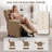 Modern Upholstered Teddy Fabric Recliner Manual Recliner-1061527133