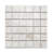 Galleria Taj Mahal 2" x 2" White Matte Porcelain Mosaic Floor and Wall Tile