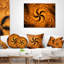 Coussin floral à motif floral fire fire-29463093-29463089