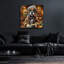 «Hipster Dog - Boxer» par Rey Klimt, art mural en verre acrylique-448420885