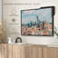 «Skyline of Dallas Texas», reproduction sur toile-730102610