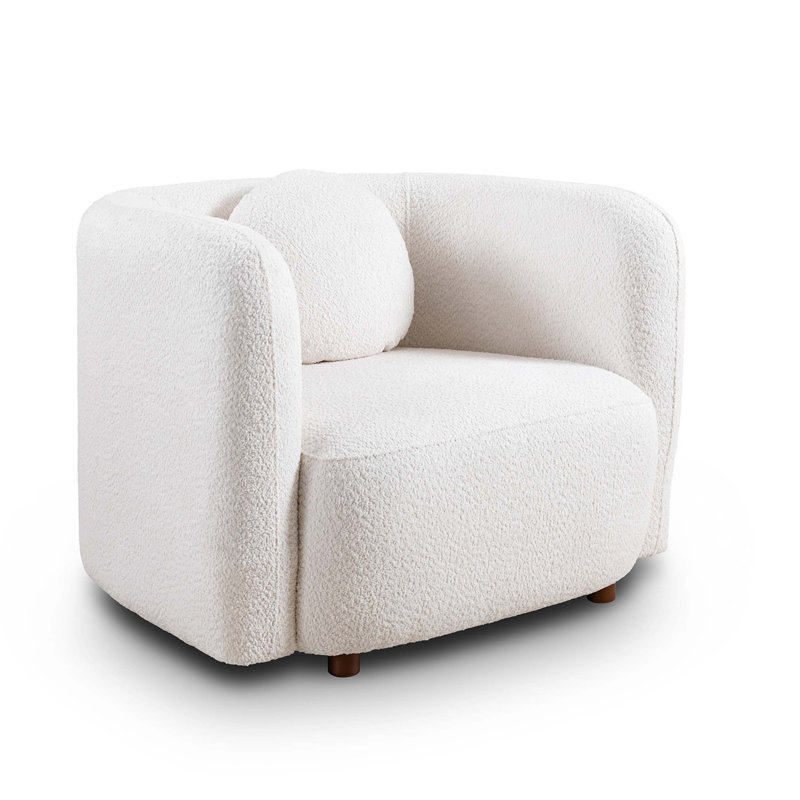 Chaise d'appoint carrée Accent