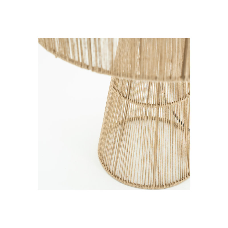 Lampe de table en rotin Oshu