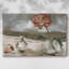 Vase de fleurs roses sur toile tendue IV-2104672618