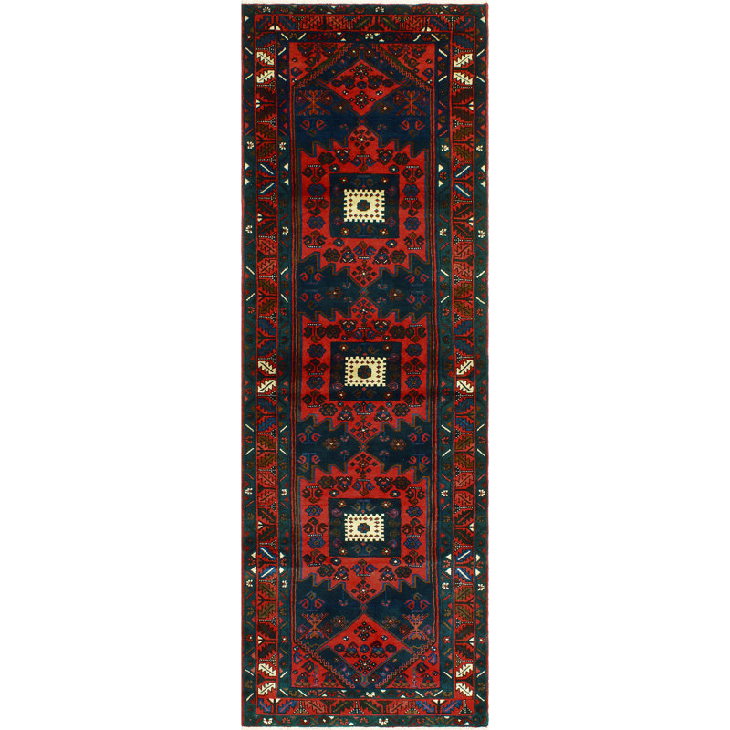 Khylar Distressed Barric Red Runner