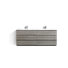 Ensemble de meuble-lavabo double 84 po Bobijo