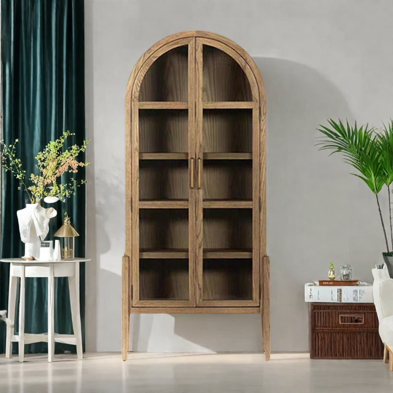 High End Arched Sideboard, Burlywood