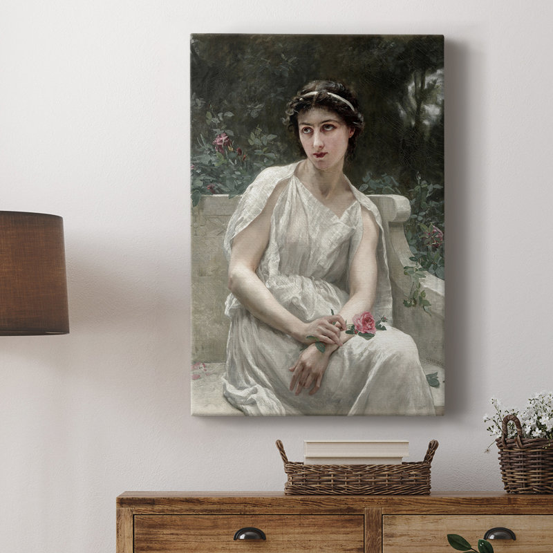 Impression de portrait rétro C XXVII - galerie Cavas, H 48 po x l 32 po