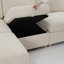 Canapé modulaire modulaire, canapé convertible avec rangement-687943762