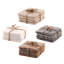 Shona Rolled Edge Marble Coaster-2057655733