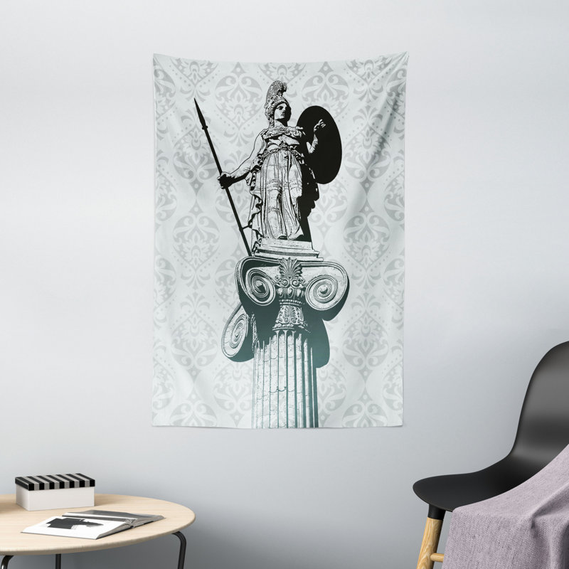 Tapisserie rétro en polyester, H 60 po x l 40 po