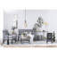 Lustre campagnard de haute qualité, lustre en bois, ampoule non incluse