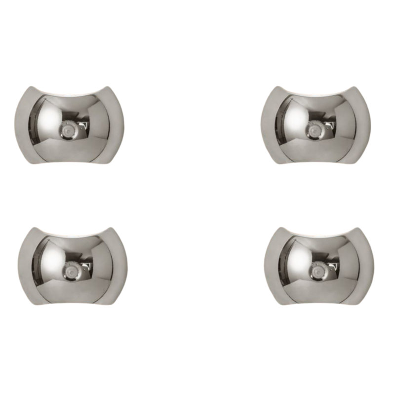 Ensemble de fixation magnétique 4 pièces avec lumières à détection de mouvement Durée de vie de la batterie de 60 jours Trois modes d'éclairage
