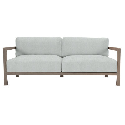 Tanah 80'' Wide Teak Patio Sofa with Cushions