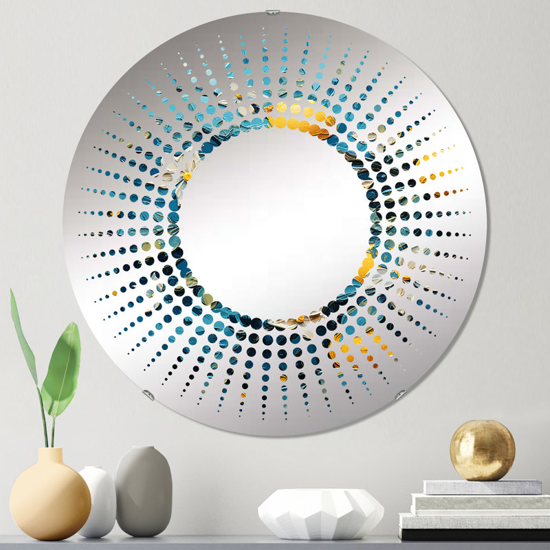 Anguri Circle Mirror, 23.6" x 23.6"