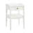 Foley White 1-Drawer Nightstand-2087115263