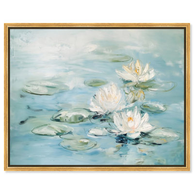 Petal Pools II Canvas Classic Landscapes by