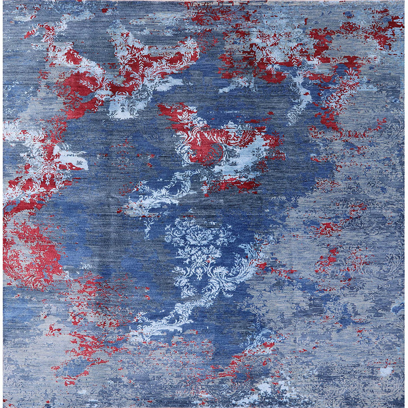 Moroccan Indoor Rug, Square 6'