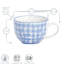 Nicola Spring - Hand-Printed Cappuccino Cups-50928805