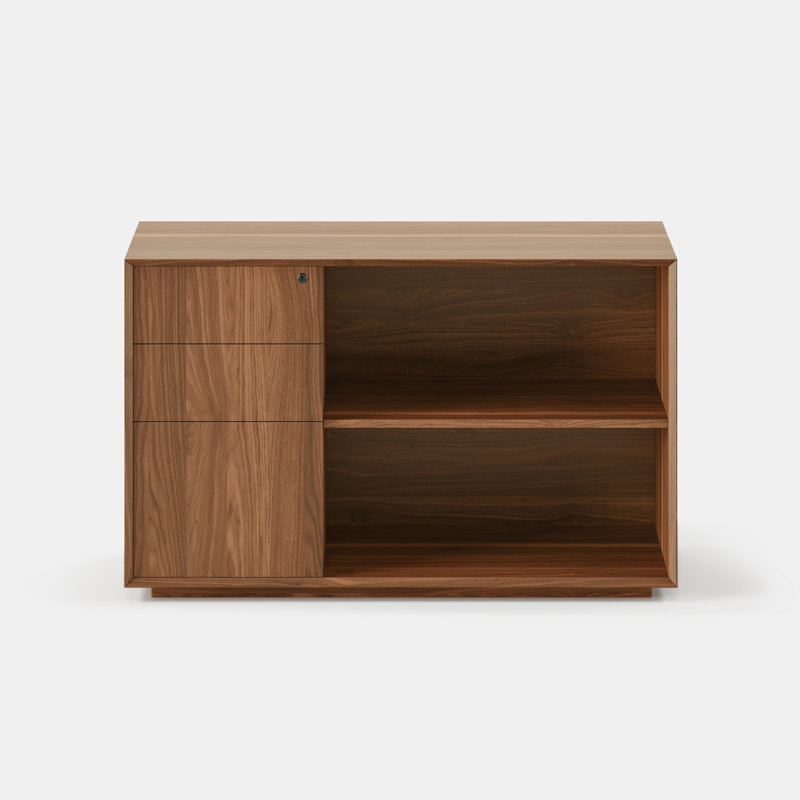 Credenza, Walnut, Left