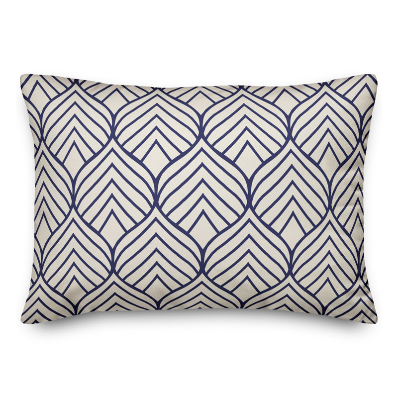  Housse et insert de coussin rectangulaire extérieur Geo