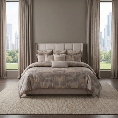 Roxbury Park Upholstered Wingback Bed