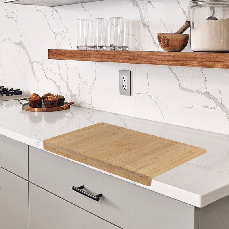 Selica Counter Edge Bamboo Butcher Block Board