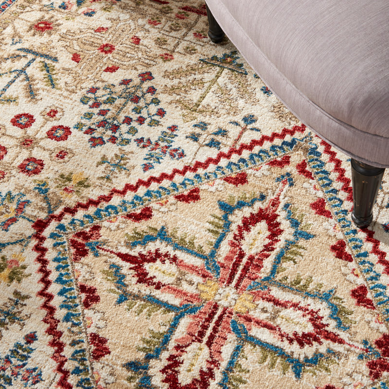 Southwestern Indoor Rug, Rectangle 5'3" x 7'6"