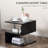 Modern Coffee Table With S-Shaped 3 Tiers Open Storage Shelf-423954780-423954782