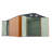 Outdoor Storage Shed 9×11 FT With 3 Lockable Doors,Utility Tool Shed Metal Storage Garden Sheds 4 Vents,Metal Sheds With Galvanized Steel Frame,For Backyard,Patio,Lawn-124356795-124356793