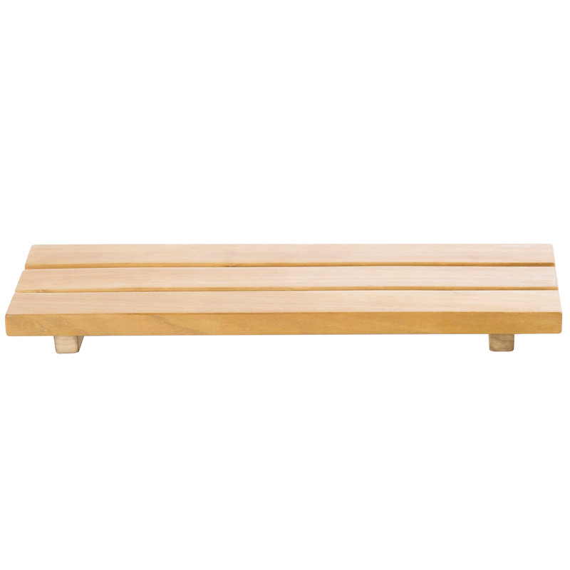 Plateau de drainage en bois massif