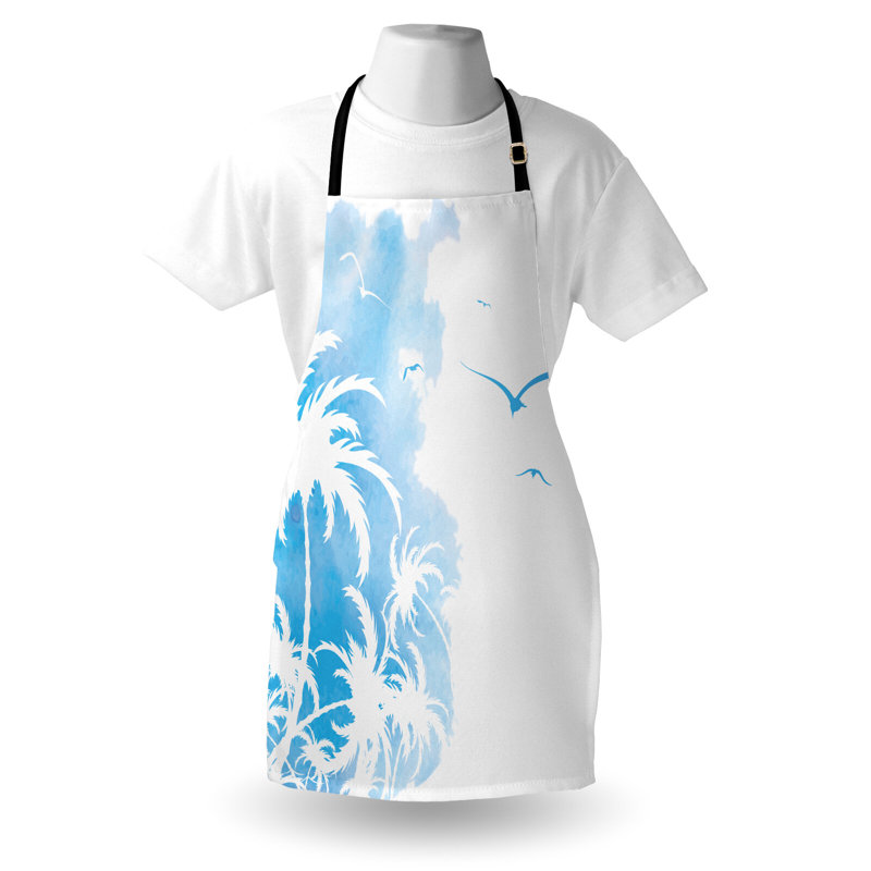 No Pattern Bib Apron