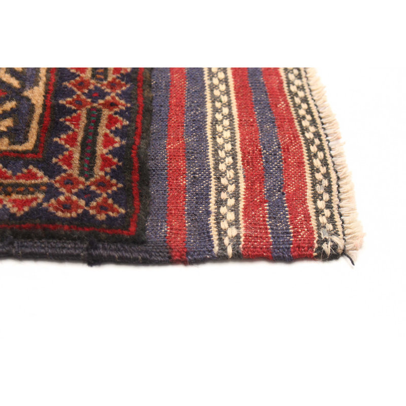 Tapis rouge Teimani 4 pi 2 po x 6 pi 2 po