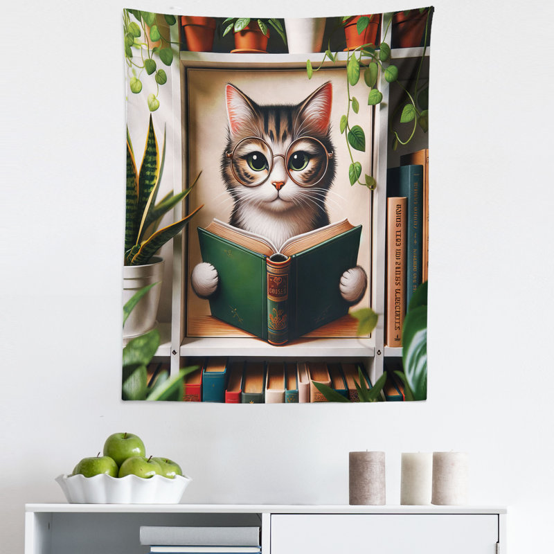 Tapisserie en microfibre, H 104 po x l 88 po