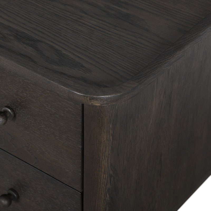 Franny Nightstand, Espresso Oak