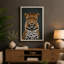 Leopard Portrait Modern - Wrapped Canvas-237643035-237643037
