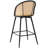 Aansu Swivel Boucle Upholstered Counter & Bar Stool-1038401322-1026700320-1050611421