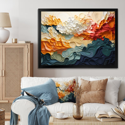 Biomorphism Forms VI On Canvas Print