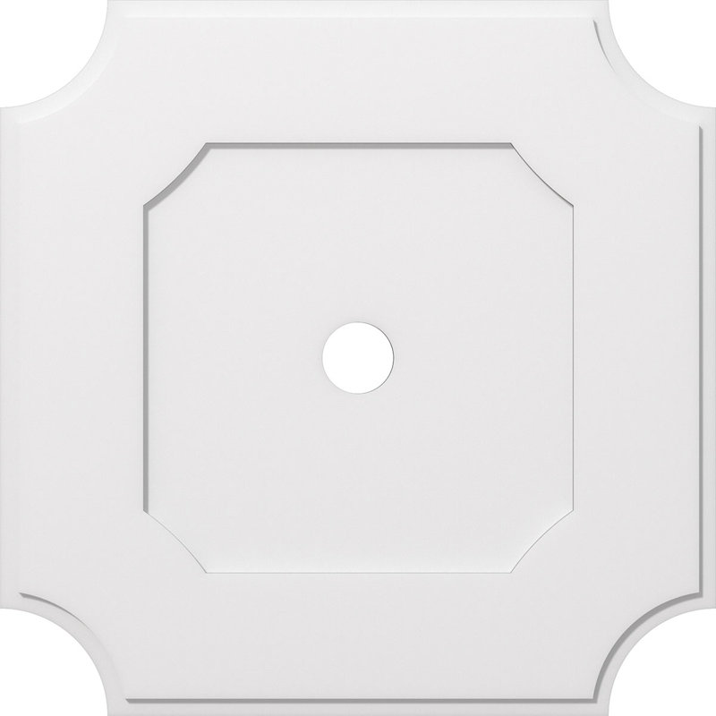 Locke Ceiling Medallion, 1" H x 40" W x 40" D