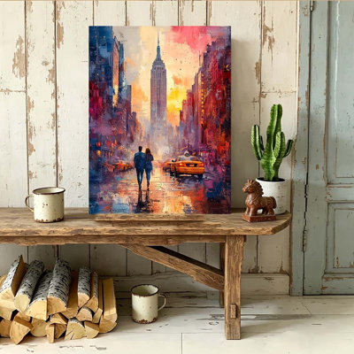 1 Piece Wrapped Canvas Wall Art