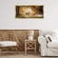 «Deer in Sunlit Grove Floater», art mural sur toile par Amber Sterling-742995376-742995382