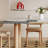 ash wood oval dining table-303931269