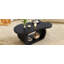 Table basse On-Trend 39,3 po x 23,6 po avec plateau de 1,5 po d'épaisseur (seulement avec table basse, sans chaises)