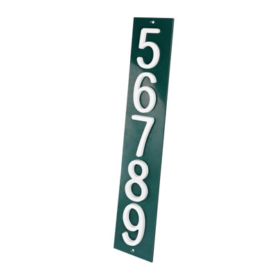 Plaque d'adresse verticale Amgo