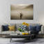 Misty Morning Fisherman Contemporary Wall Art Print-687312728