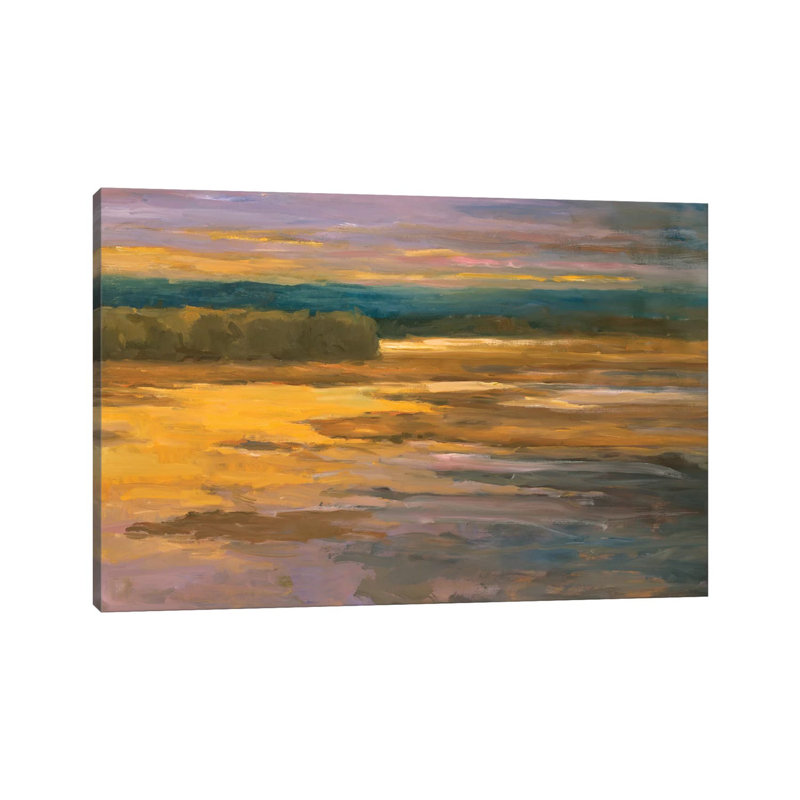 Peaceful II by Allayn Stevens - Wrapped Canvas Painting, 20.32 cm H x 30.48 cm W